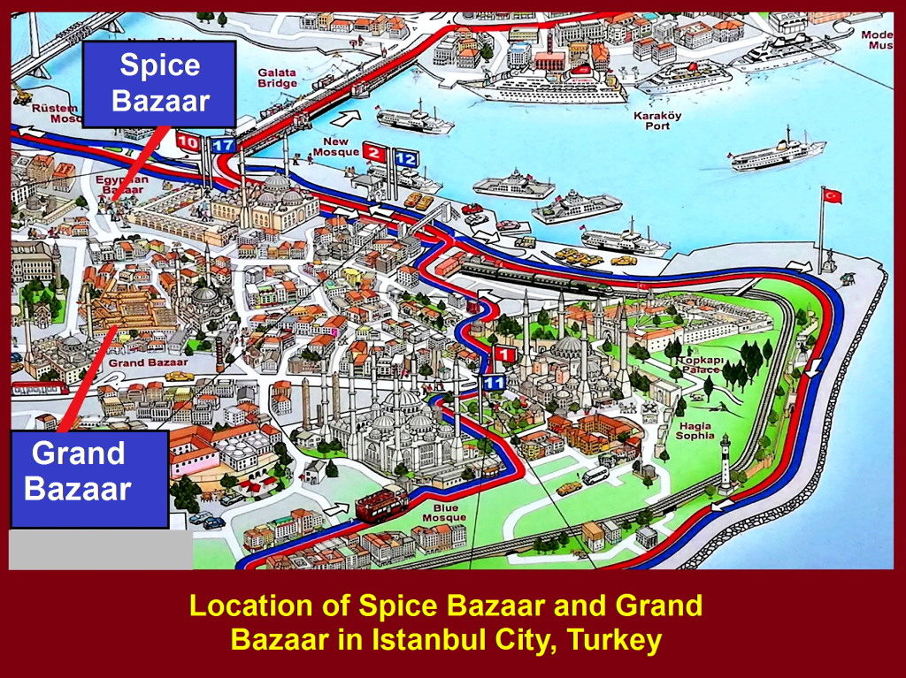 grand bazaar map